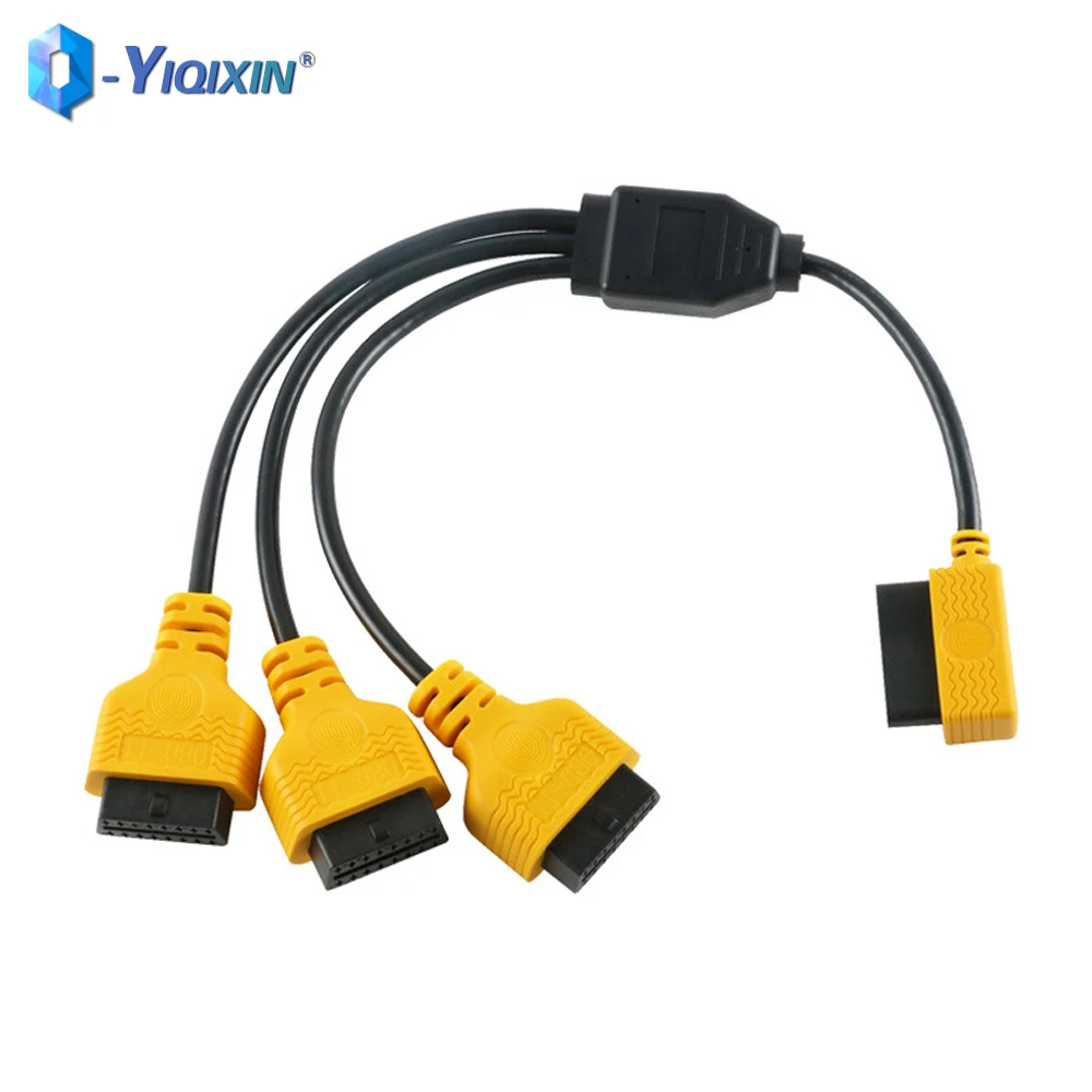 For Autool 50cm OBD2 1 to 3 Converter Adapter Car Diagnostic Splitter Transfer Cable OBDII Extension Cable 16 Pin Flat Connector
For Autool 50cm OBD2 1 to 3 Converter Adapter Car Diagnostic Splitter Transfer Cable OBDII Extension Cable 16 Pin Flat Connector