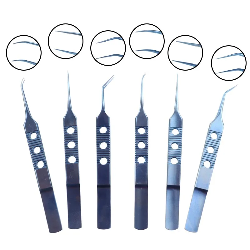 Ophthalmic Forceps Platform with/Without Teeth Straight Curved Angle Micro Tweezers Ophthalmic Instrument Titanium Alloy
Ophthalmic Forceps Platform with/Without Teeth Straight Curved Angle Micro Tweezers Ophthalmic Instrument Titanium Alloy