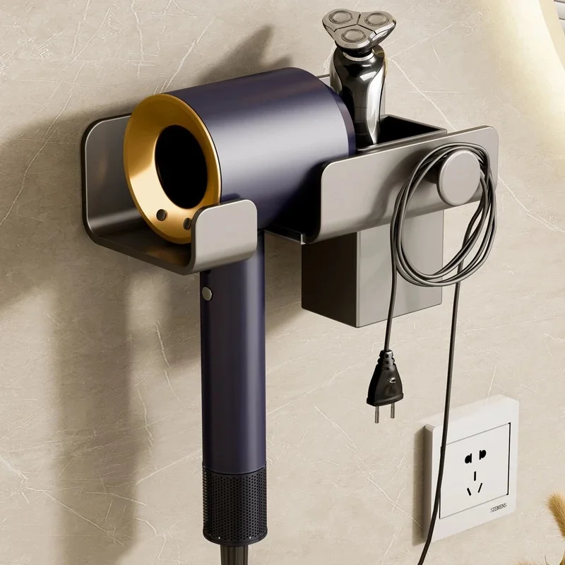 Punch-Free Storage Holders Wall Mounted Hair Dryer Storage Rack Household Bathroom Tousle Tool Organizer Shelf Accessories Items
Punch-Free Storage Holders Wall Mounted Hair Dryer Storage Rack Household Bathroom Tousle Tool Organizer Shelf Accessories Items