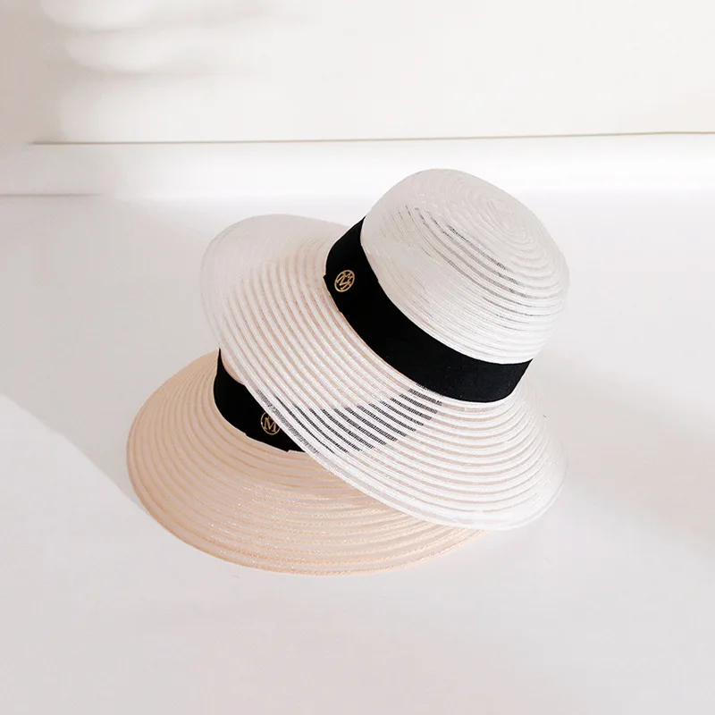 Hepburn Black Bud Silk Gauze Topi Seaside On Summer Sun And Women Beach Hat Brim Hat Fashion Elegant Art Wind Caps
Hepburn Black Bud Silk Gauze Topi Seaside On Summer Sun And Women Beach Hat Brim Hat Fashion Elegant Art Wind Caps