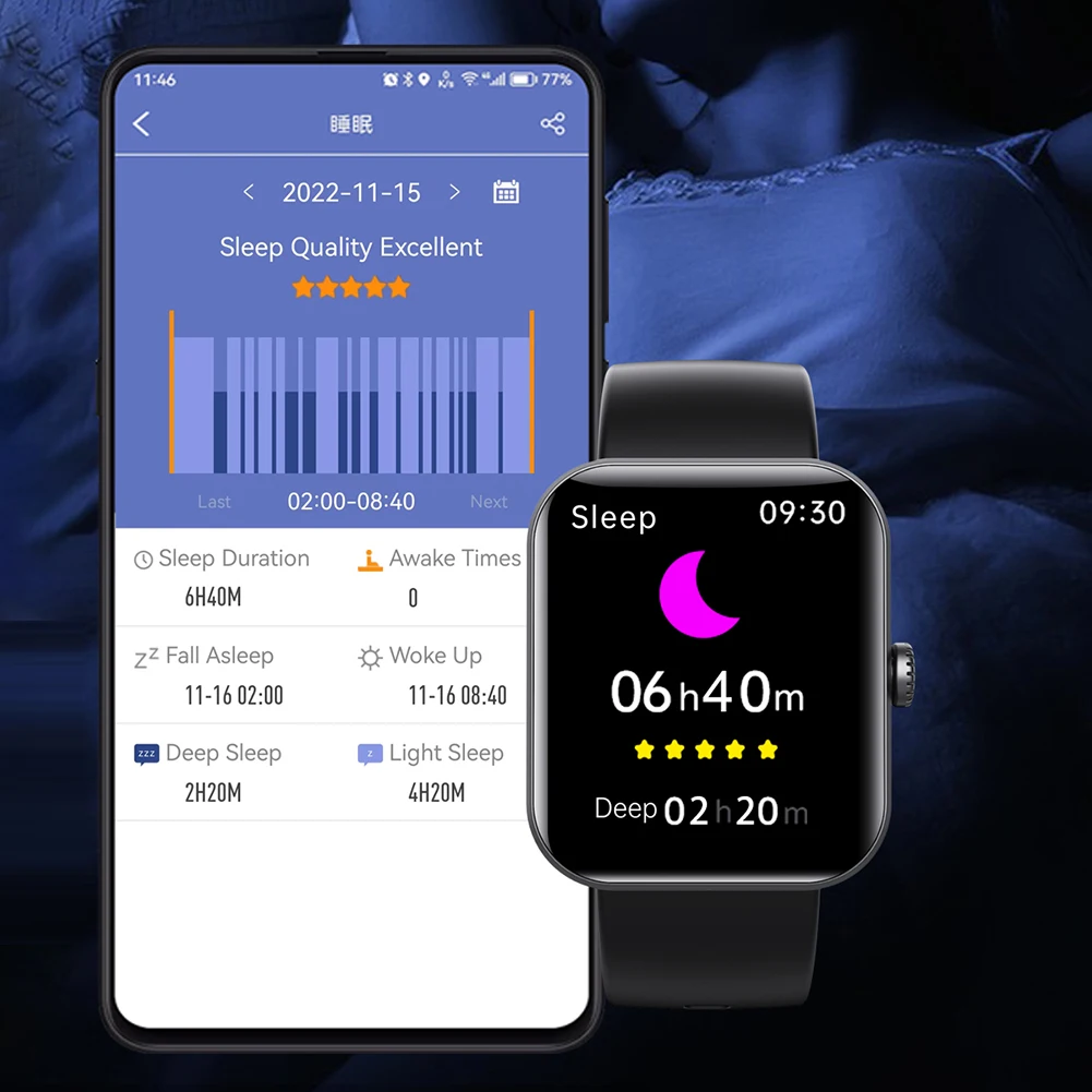 Fashion Smartwatch 1.9inch Blood Glucose Monitoring IP67 Waterproof Bluetooth-compatible Blood Sugar Test Fitness Tracker Watch
Fashion Smartwatch 1.9inch Blood Glucose Monitoring IP67 Waterproof Bluetooth-compatible Blood Sugar Test Fitness Tracker Watch