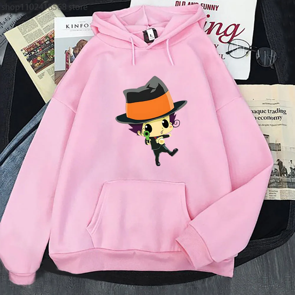 

Reborn Katekyo Hoodies Hitman Reborn Sweatshirt 90s Vintage Clothes Women/Men Kawaii/Cute Anime Tops Long Sleeve Pullover Unisex