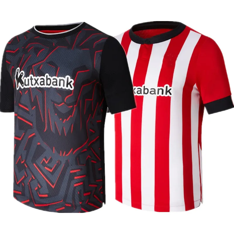 

new ATHLETIC BILBAO 2022 23 adult Customize shirt WILLIAMS MUNIAIN VILLALIBRE RAUL GARCIA Men T-shirt Kit