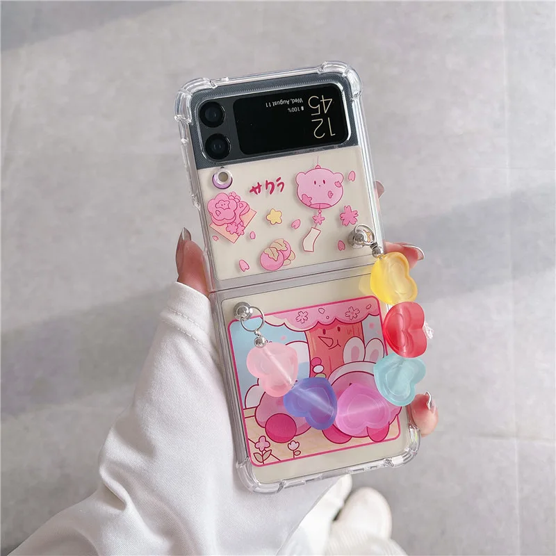 Cartoon Pink Wind Chime Star Ball Phone Case for Samsung Galaxy Z Flip 3 5G Hard PC Back Cover for ZFlip3 Case Protective Shell
Cartoon Pink Wind Chime Star Ball Phone Case for Samsung Galaxy Z Flip 3 5G Hard PC Back Cover for ZFlip3 Case Protective Shell