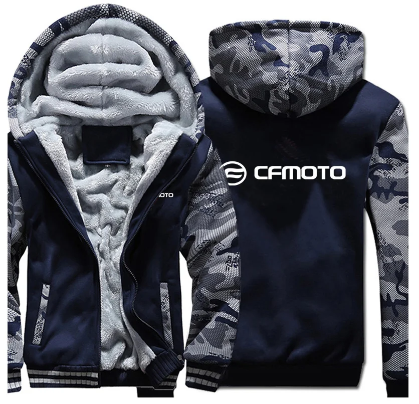 2022 New Hoodies Men CFMOTO Print Zipper Jacket Sweatshirts Thicken Hoodie Coat Clothing Casual Sweatshirts
2022 New Hoodies Men CFMOTO Print Zipper Jacket Sweatshirts Thicken Hoodie Coat Clothing Casual Sweatshirts