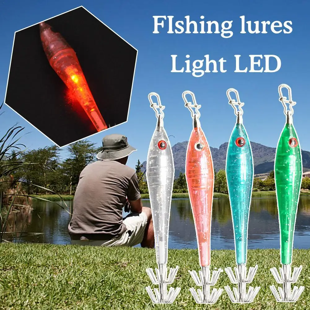 Nightlight Hook Sea Fishing Bait Fish Hook Electronic Seal Fish Hook LED Electronic Squid Hook Catcher Fish Light Accessories
Nightlight Hook Sea Fishing Bait Fish Hook Electronic Seal Fish Hook LED Electronic Squid Hook Catcher Fish Light Accessories