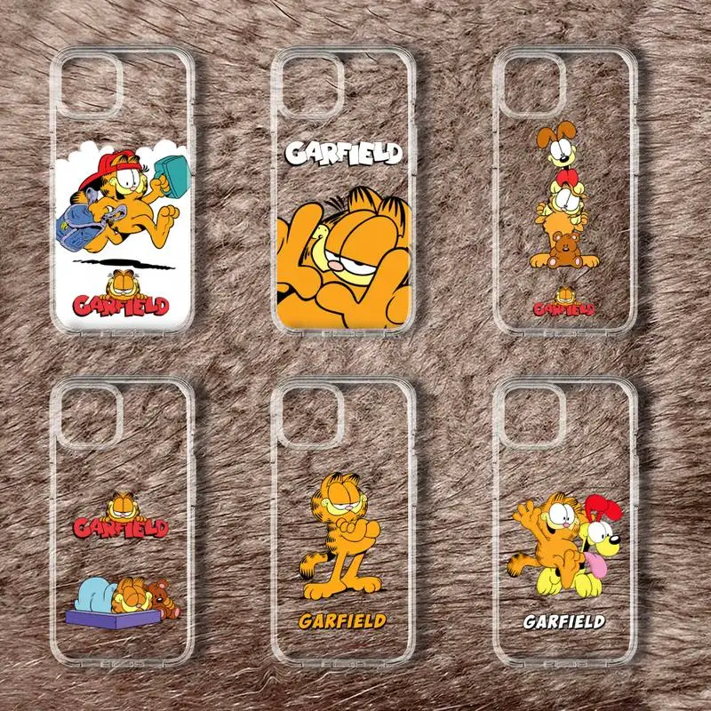 Мультяшный милый чехол для телефона G-Garfields для iPhone 11 12 Mini 13 14 Pro XS Max X 8 7 6s Plus 5 SE XR, прозрачный чехол
Мультяшный милый чехол для телефона G-Garfields для iPhone 11 12 Mini 13 14 Pro XS Max X 8 7 6s Plus 5 SE XR, прозрачный чехол