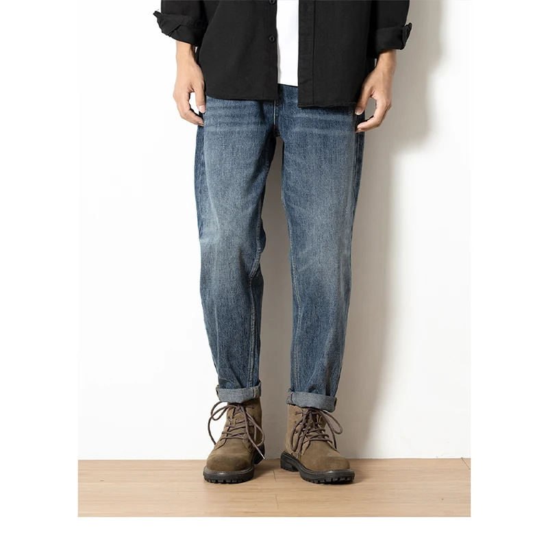 2023 Spring and Autumn New Harlan Jeans Men's Loose Fit Japanese Retro Fashion Brand Scratched Slim Fit Casual Pants
2023 Spring and Autumn New Harlan Jeans Men's Loose Fit Japanese Retro Fashion Brand Scratched Slim Fit Casual Pants