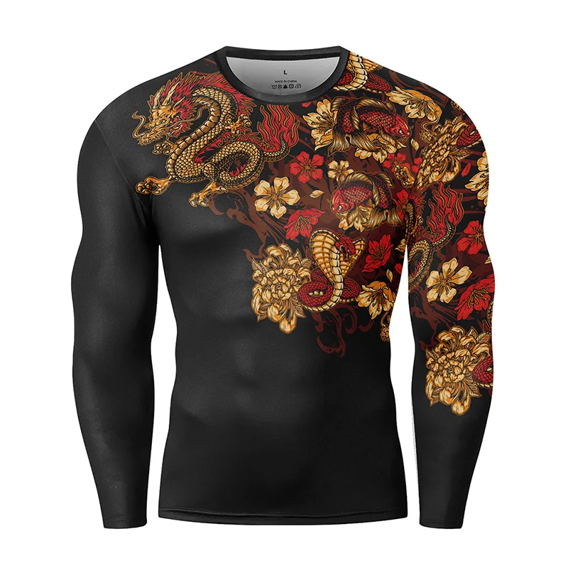 New Men's T-Shirt Long Sleeves Fashion 3d Printed T-Shirt Quick Dry Men's Running T-shirt Bodybuilding Gym Fitness Top rashguard
New Men's T-Shirt Long Sleeves Fashion 3d Printed T-Shirt Quick Dry Men's Running T-shirt Bodybuilding Gym Fitness Top rashguard