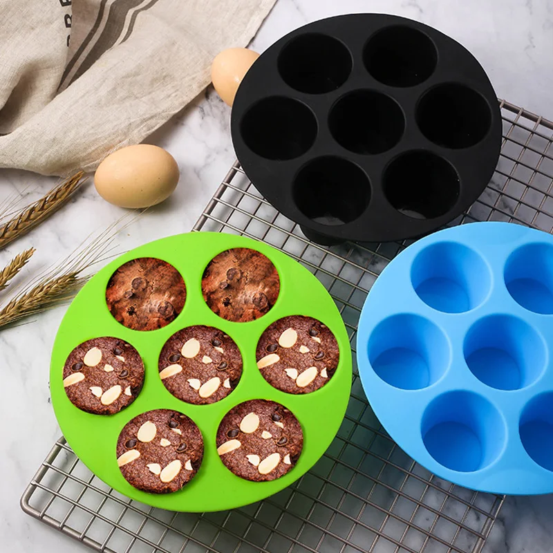 7 Even Cake Cups Air Fryer Accessories Round Muffin Cup Mold Microwave Oven Baking Mold Baking Bakeware Mat Baking Tray Cake Pan
7 Even Cake Cups Air Fryer Accessories Round Muffin Cup Mold Microwave Oven Baking Mold Baking Bakeware Mat Baking Tray Cake Pan