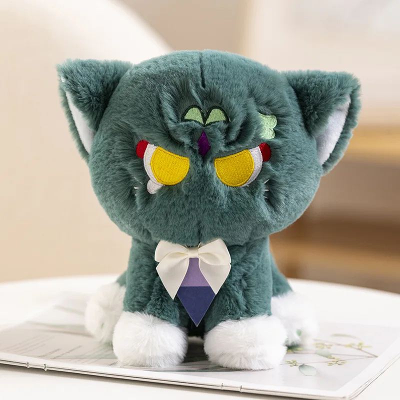 Игра Genshin, аниме Мандрель, кот, плюшевые игрушки, мягкие набивные куклы для детей, подарки на день рождения и Рождество
Игра Genshin, аниме Мандрель, кот, плюшевые игрушки, мягкие набивные куклы для детей, подарки на день рождения и Рождество