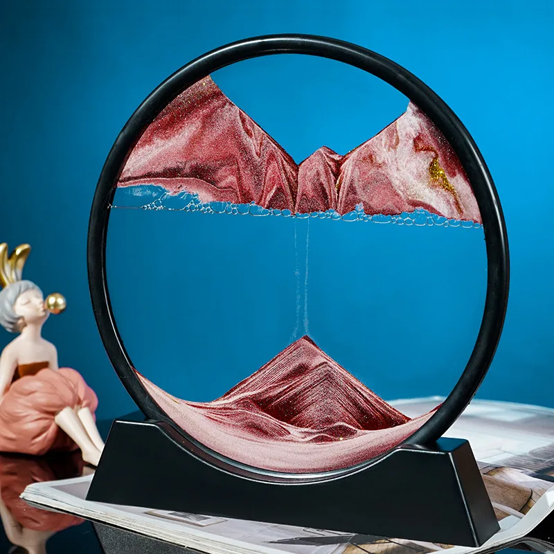 7/12inch 3D Moving Sand Art Picture Art Painting Deep Sea Sandscape Flowing Sand HourglassFrame Rectangle Round Glass Home Decor
7/12inch 3D Moving Sand Art Picture Art Painting Deep Sea Sandscape Flowing Sand HourglassFrame Rectangle Round Glass Home Decor