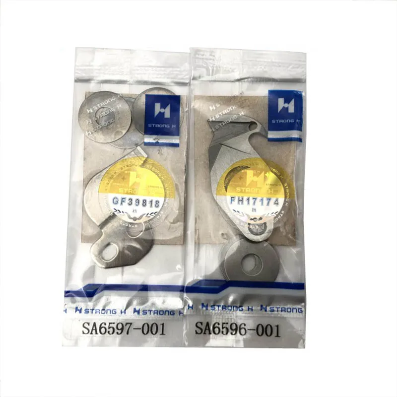 Strong H knives SA6596-001 SA6597001 Moving Knife Fixed Knife, Brother 438D 430D 430 KE-430D KE-438D Bartacking Machine Trimmer
Strong H knives SA6596-001 SA6597001 Moving Knife Fixed Knife, Brother 438D 430D 430 KE-430D KE-438D Bartacking Machine Trimmer