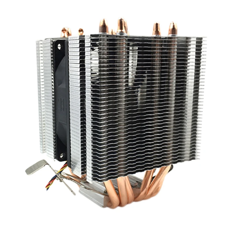 Кулер для центрального процессора AMD 1155 1366 General 6, кулер для центрального процессора с тепловой трубкой, 4-проводной контролем температуры, бе...
Кулер для центрального процессора AMD 1155 1366 General 6, кулер для центрального процессора с тепловой трубкой, 4-проводной контролем температуры, бе...