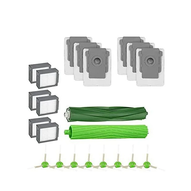 Комплект аксессуаров для пылесоса Irobot Roomba I7 E5 E6 I3, кухонный мешочек с щеточным фильтром и пылесборником, 21 шт.
Комплект аксессуаров для пылесоса Irobot Roomba I7 E5 E6 I3, кухонный мешочек с щеточным фильтром и пылесборником, 21 шт.