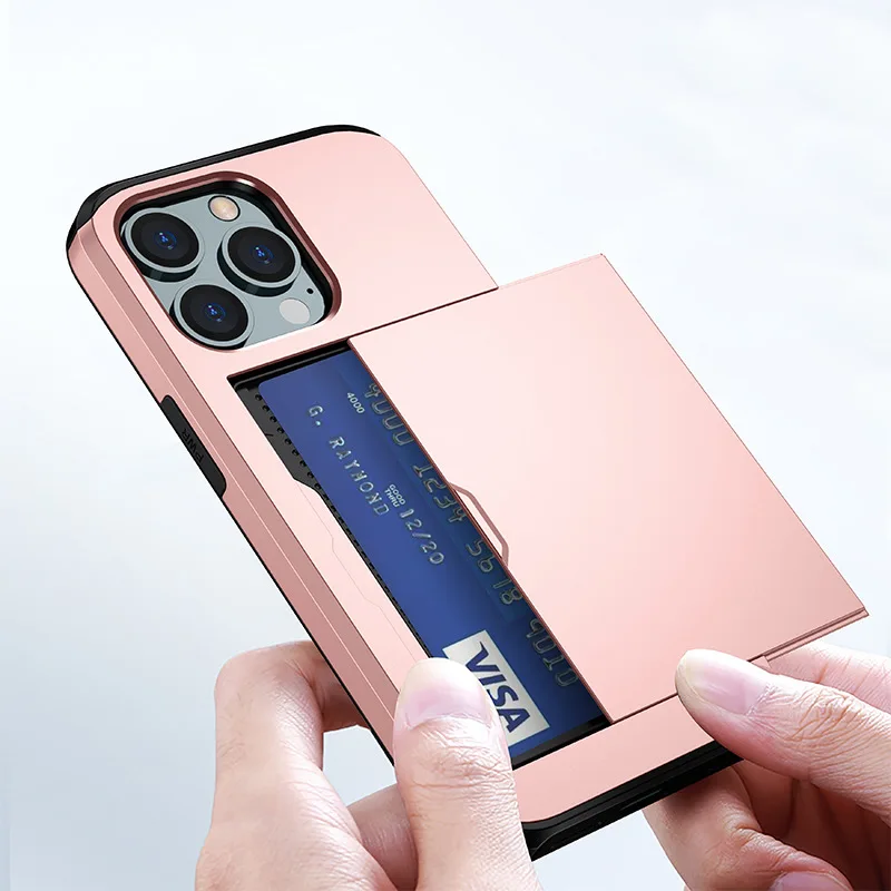 Creative Deluxe Slide Card Two In One Phone Case for IPhone 14 13 12 11 Pro Max Mini Plus Fall Proof Wallet Case XR
Creative Deluxe Slide Card Two In One Phone Case for IPhone 14 13 12 11 Pro Max Mini Plus Fall Proof Wallet Case XR