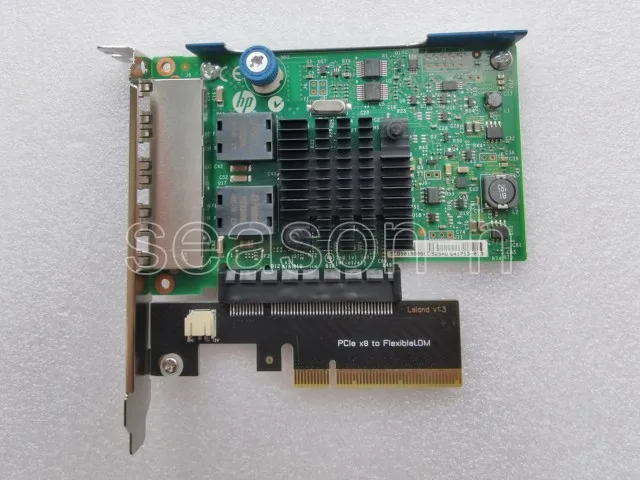 Intel I350-T4 Network Card 4-Port Ethernet 366FLR FlexibleLOM Intel i350 665240-B21
Intel I350-T4 Network Card 4-Port Ethernet 366FLR FlexibleLOM Intel i350 665240-B21