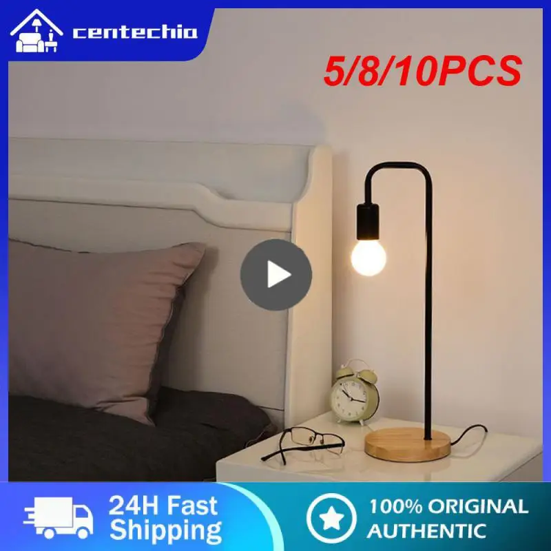 5/8/10PCS Iron Wood Table Lamp Loft Vintage E27 Bulb Table Lamps Concise Replaceable Bulb Desk Lamp Indoor Lighting Black White
5/8/10PCS Iron Wood Table Lamp Loft Vintage E27 Bulb Table Lamps Concise Replaceable Bulb Desk Lamp Indoor Lighting Black White