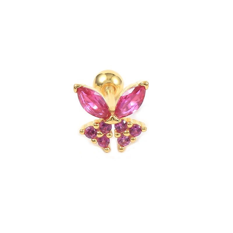 Bohemia Piercing Mini Colorful Zircon Butterfly Studs Earrings for Women Fashion Jewelry Pendientes Ins Same Aretes Party Gifts
Bohemia Piercing Mini Colorful Zircon Butterfly Studs Earrings for Women Fashion Jewelry Pendientes Ins Same Aretes Party Gifts