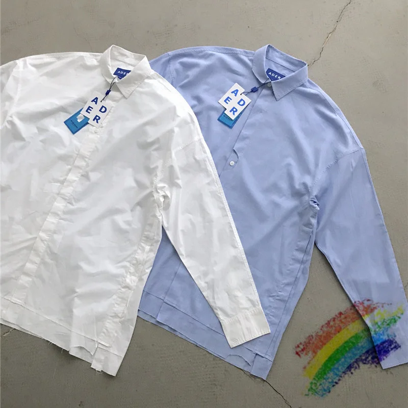 Oversize Adererror Shirts Men Women 1:1 High Quality Solid Color Casual Blouse Ader Error Striped Shirt 
Oversize Adererror Shirts Men Women 1:1 High Quality Solid Color Casual Blouse Ader Error Striped Shirt