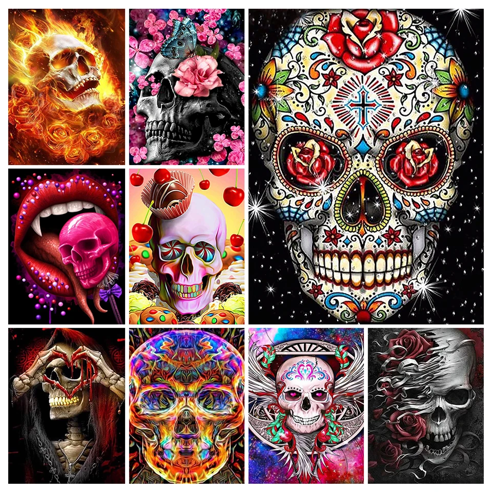 Алмазная живопись с черепом 5D, полная картина, новая коллекция, наборы для вышивки крестиком, «сделай сам», Алмазная мозаика стразы, картина,...
Алмазная живопись с черепом 5D, полная картина, новая коллекция, наборы для вышивки крестиком, «сделай сам», Алмазная мозаика стразы, картина,...