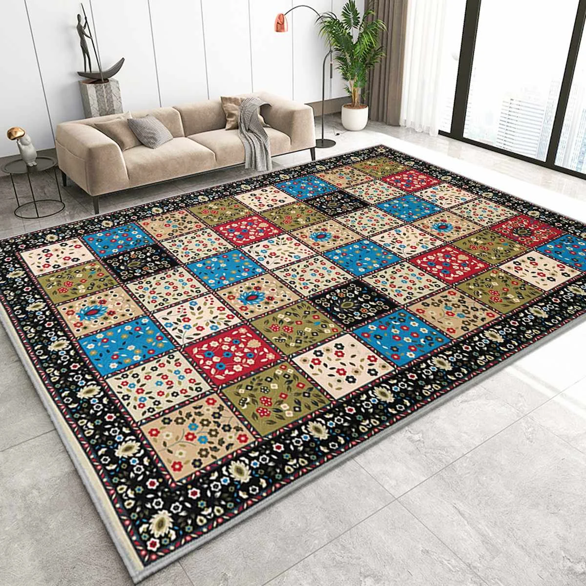 160cm Geometric Pattern Carpet Living Room Rug Bedroom Carpets Washable Anti-slip Floor Soft Rugs for Kids Room Home Decoration
160cm Geometric Pattern Carpet Living Room Rug Bedroom Carpets Washable Anti-slip Floor Soft Rugs for Kids Room Home Decoration