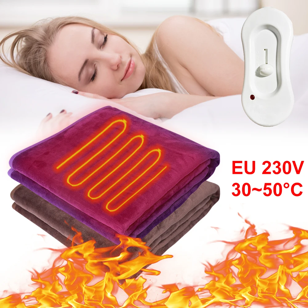 Electric Blanket 220V Heated Throw Blanket Reversible Flannel Blanket Mattress 2 Heat Settings With Switch Winter Body Warmer
Electric Blanket 220V Heated Throw Blanket Reversible Flannel Blanket Mattress 2 Heat Settings With Switch Winter Body Warmer