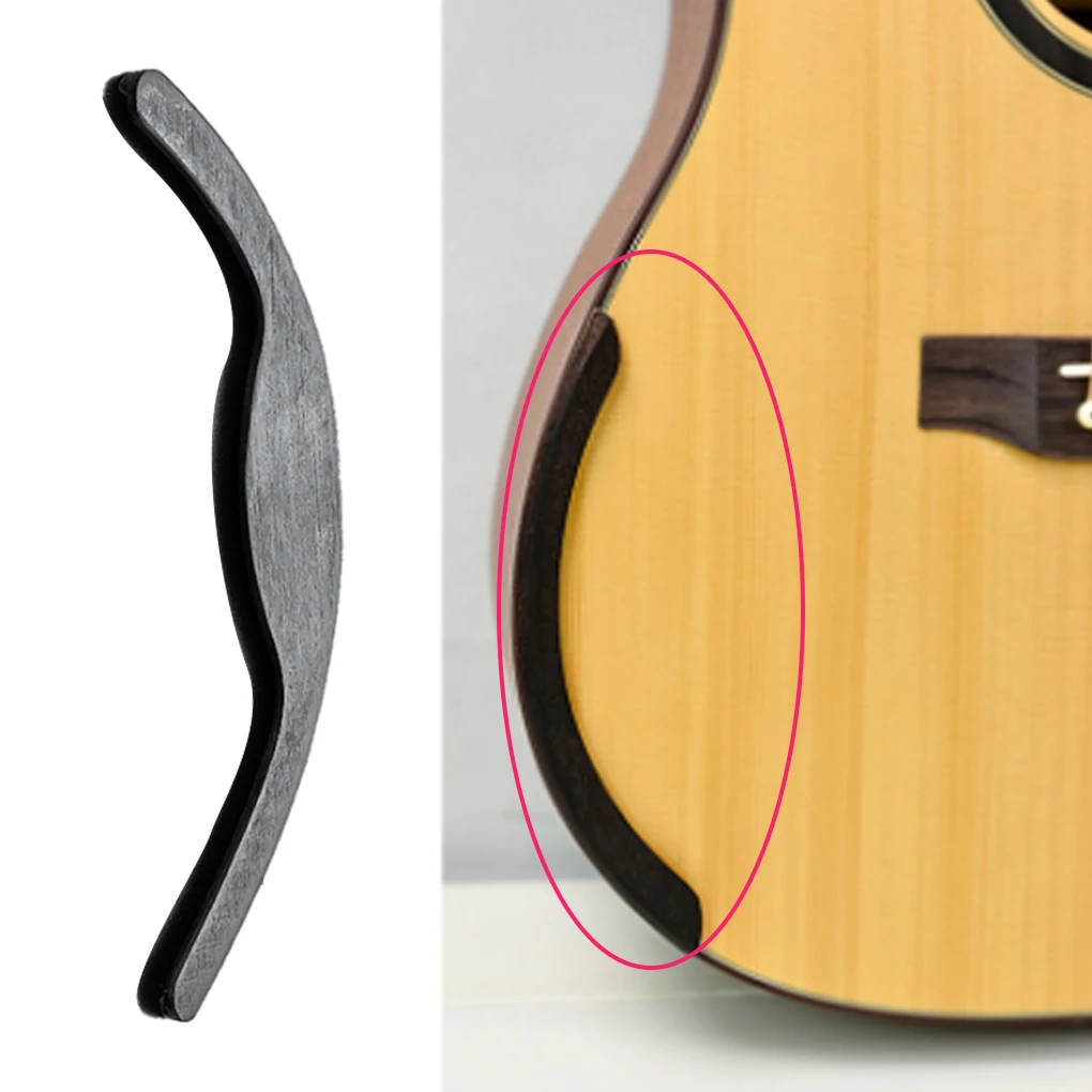 Black Guitar Arm Rest with Mounting Tape Replacement Parts Plate Musical Instrument Ebony Classical Folk Armrest Good Vibration
Black Guitar Arm Rest with Mounting Tape Replacement Parts Plate Musical Instrument Ebony Classical Folk Armrest Good Vibration