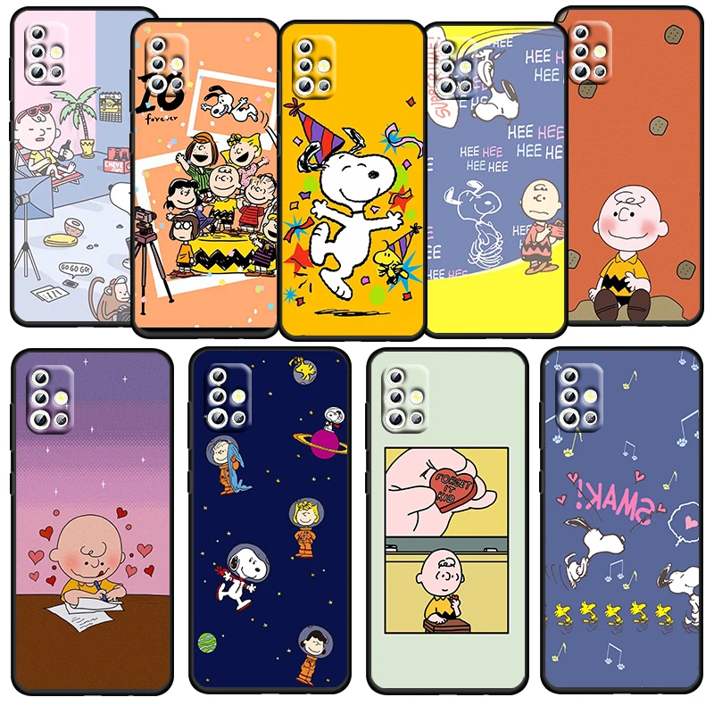 Snoopy Cartoon Funny For Samsung Galaxy A52S A72 A71 A52 A51 A12 A32 A21S 4G 5G Fundas Soft TPU Black Phone Case Capa Cover
Snoopy Cartoon Funny For Samsung Galaxy A52S A72 A71 A52 A51 A12 A32 A21S 4G 5G Fundas Soft TPU Black Phone Case Capa Cover
