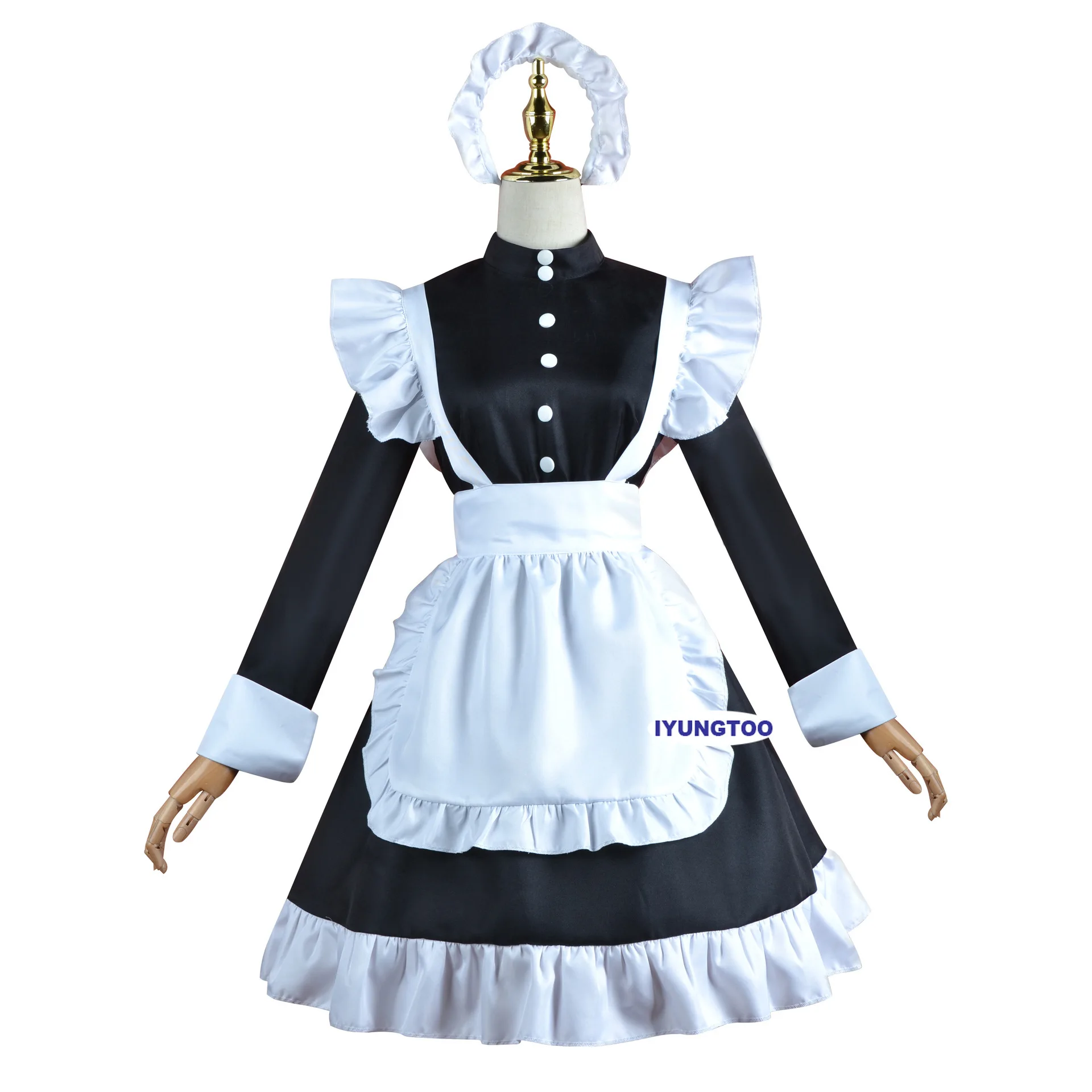 Cute Waitress Cloth Maidservant Housemaid Servant Girl Dress Lolit Dress Party Halloween Costumes
Cute Waitress Cloth Maidservant Housemaid Servant Girl Dress Lolit Dress Party Halloween Costumes