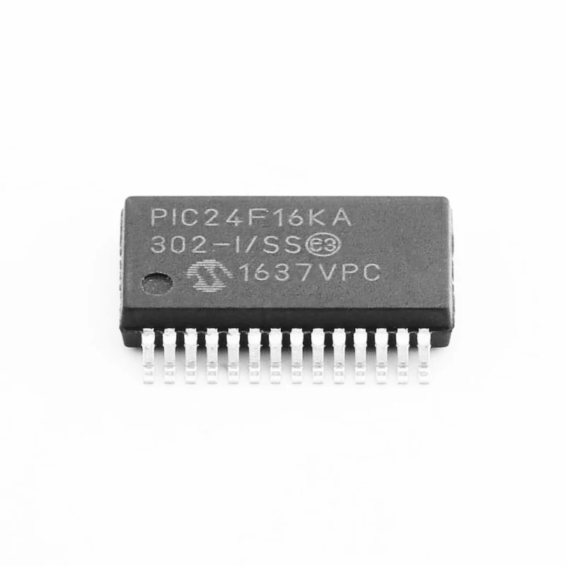 5PCS PIC24F16KA302-I/SS PIC24F16KA302-I PIC24F16KA302 SSOP28 New original ic chip In stock
5PCS PIC24F16KA302-I/SS PIC24F16KA302-I PIC24F16KA302 SSOP28 New original ic chip In stock