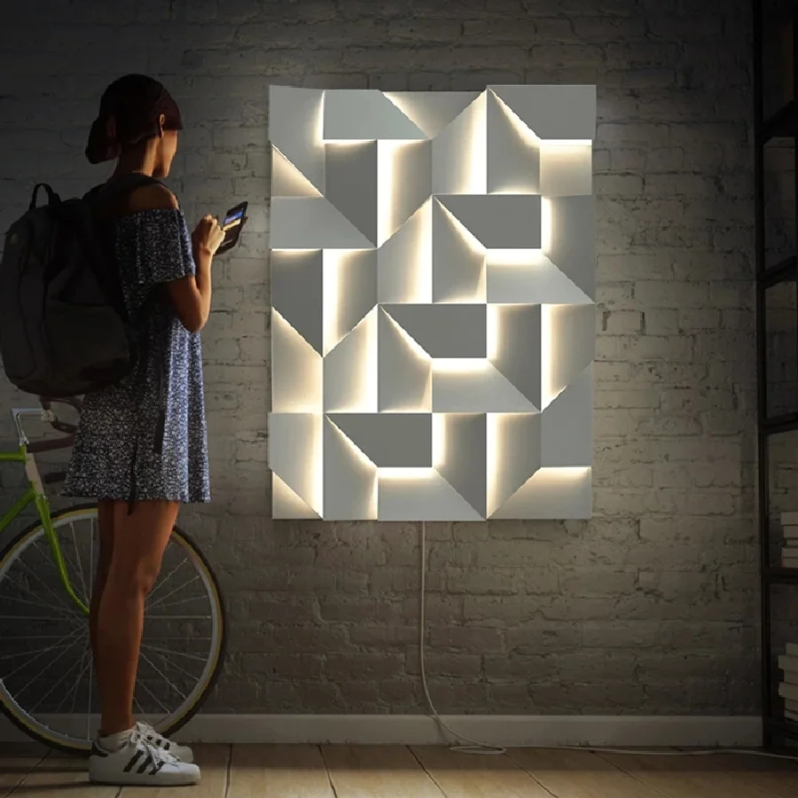 Wall Shadows Grand Sconce Lamp LED Indoor Bedroom Bedside LivingRoom Dining Room Long 3D Model Lighting Aisle Decorations Art
Wall Shadows Grand Sconce Lamp LED Indoor Bedroom Bedside LivingRoom Dining Room Long 3D Model Lighting Aisle Decorations Art