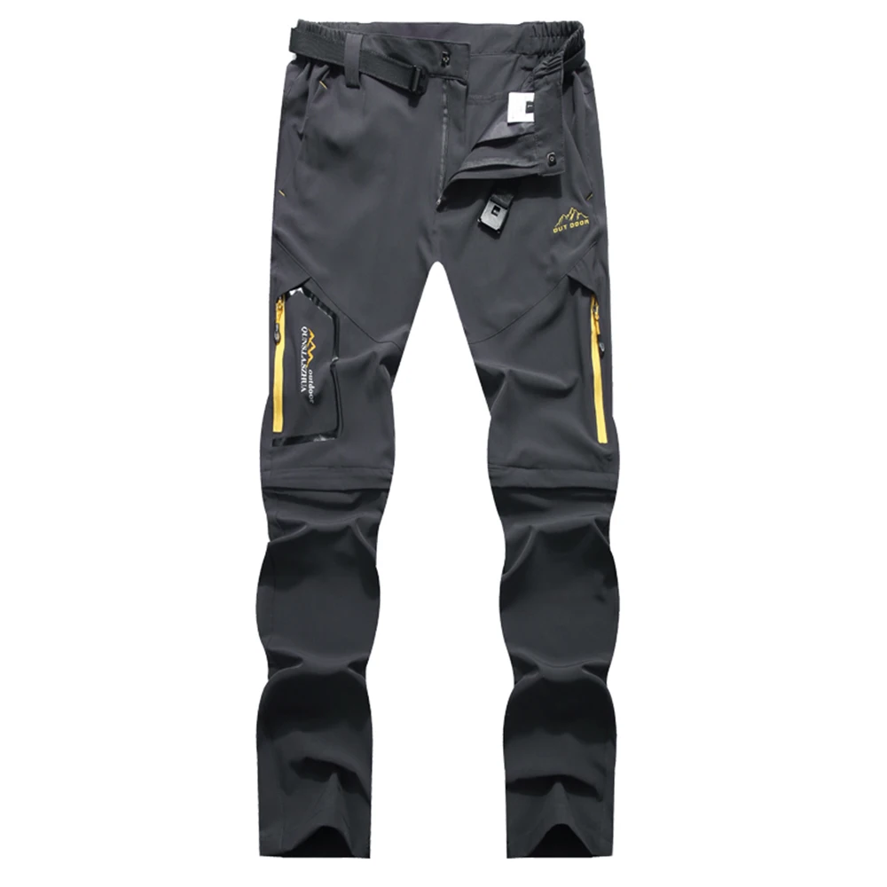 Outdoor quick-drying pants, thin section, detachable two-section pants, elastic breathable assault pants, loose sports trousers
Outdoor quick-drying pants, thin section, detachable two-section pants, elastic breathable assault pants, loose sports trousers