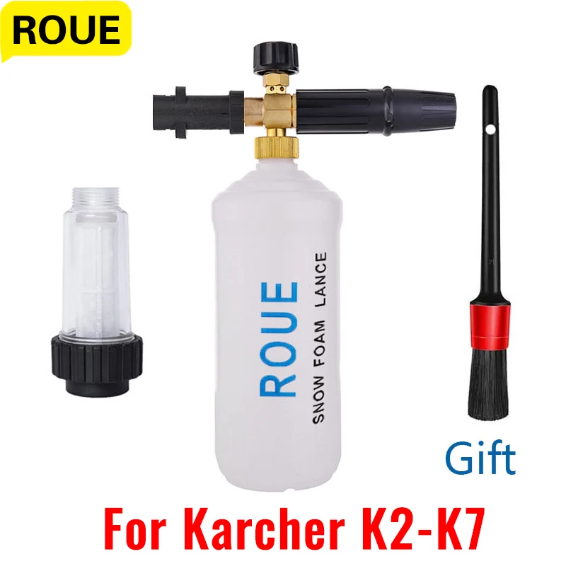 Для Karcher K2K3K4K5K6K7 Фильтр G 3/4 "установка Очиститель Пены под высоким давлением пенный пистолет насадка для струйной мойки инструменты для мойк...
Для Karcher K2K3K4K5K6K7 Фильтр G 3/4 "установка Очиститель Пены под высоким давлением пенный пистолет насадка для струйной мойки инструменты для мойк...