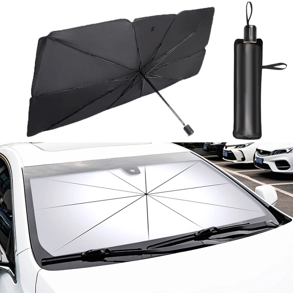 1X Car Parasol Protector Auto Front Window Foldable Sunshade Covers Car Windshield Umbrella Car SunShade Car Accessories
1X Car Parasol Protector Auto Front Window Foldable Sunshade Covers Car Windshield Umbrella Car SunShade Car Accessories