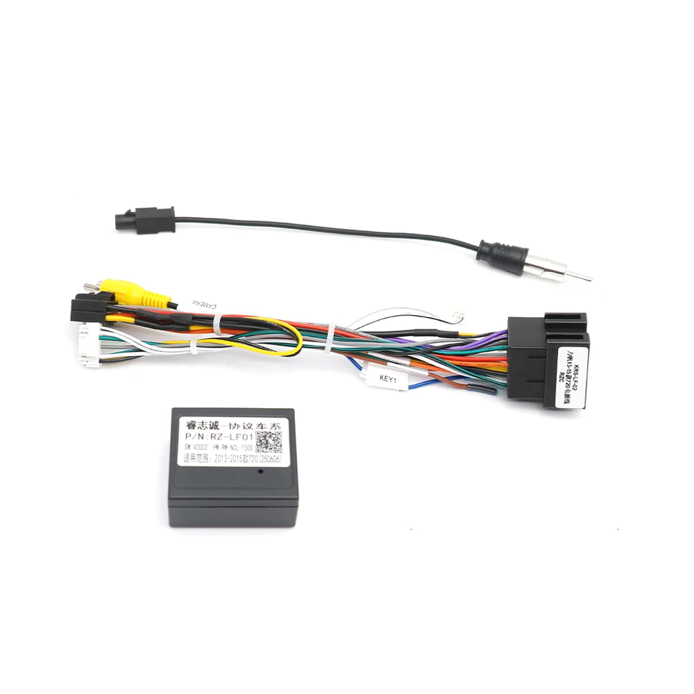 16-контактный автомобильный 16-контактный жгут проводов адаптер Canbus Box декодер Android радио кабель питания для Lifan 820 720 2013-2015
16-контактный автомобильный 16-контактный жгут проводов адаптер Canbus Box декодер Android радио кабель питания для Lifan 820 720 2013-2015