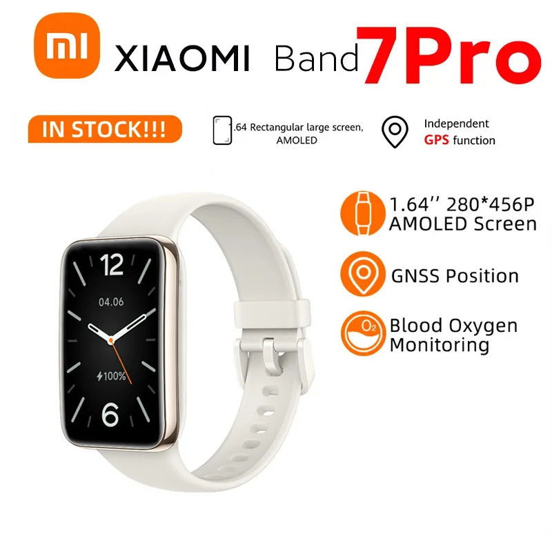 Xiaomi Mi Band 7 Pro Smart Bracelet 1.64'' AMOLED Screen Blood Oxygen Fitness Traker Mi Smart Band 7 Pro GPS 5ATM Waterproof
Xiaomi Mi Band 7 Pro Smart Bracelet 1.64'' AMOLED Screen Blood Oxygen Fitness Traker Mi Smart Band 7 Pro GPS 5ATM Waterproof