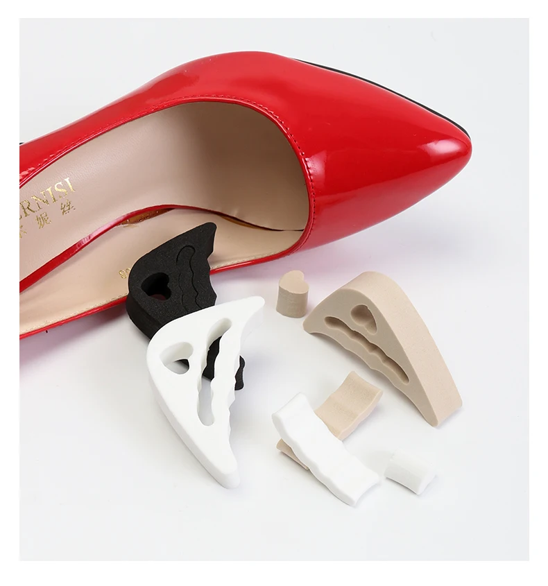 1pair Women High Heel Toe Plug Insert Shoe Front Filler Cushion Pain Relief Protector Accessories Forefoot Pad Half Feet Insoles
1pair Women High Heel Toe Plug Insert Shoe Front Filler Cushion Pain Relief Protector Accessories Forefoot Pad Half Feet Insoles