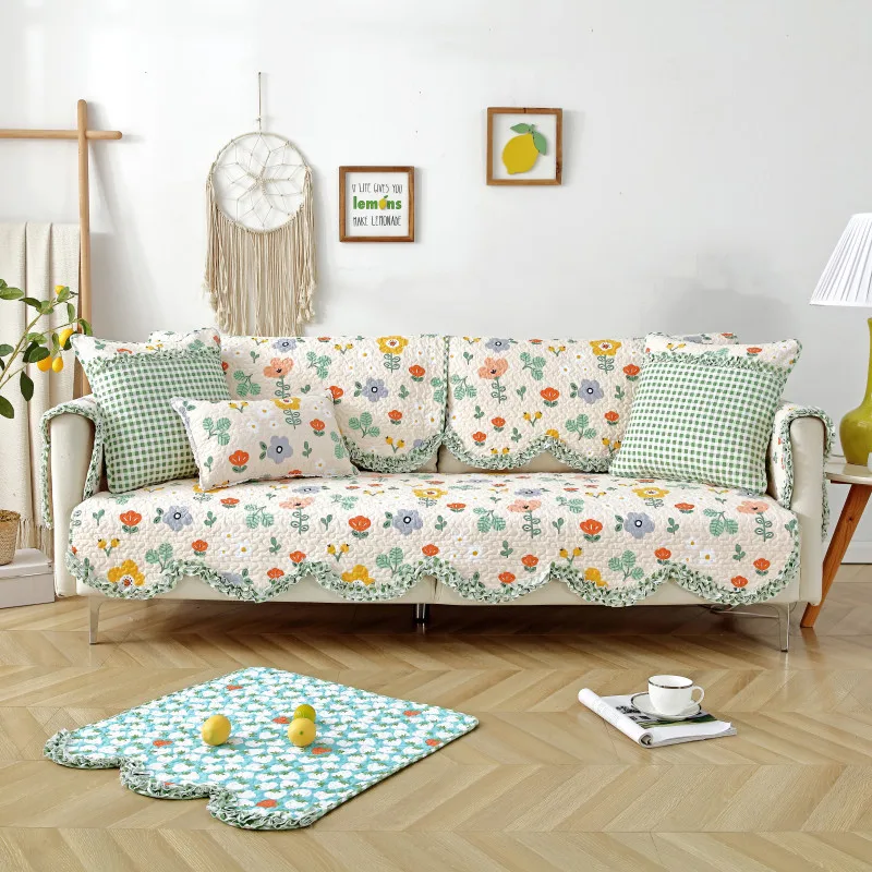 1pcs Floral Pattern Sofa Cover Pillowcase Sofa Cushion Seat Flower Mat Couch Covers for Sofas Printing with Lace Sectional Sofa
1pcs Floral Pattern Sofa Cover Pillowcase Sofa Cushion Seat Flower Mat Couch Covers for Sofas Printing with Lace Sectional Sofa