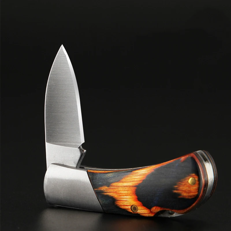 Portable Keychain Pocket Knife Stainless Steel Camping Small Mini EDC Knife Peeler Fixed Blade Wood HandleMulti Knives
Portable Keychain Pocket Knife Stainless Steel Camping Small Mini EDC Knife Peeler Fixed Blade Wood HandleMulti Knives