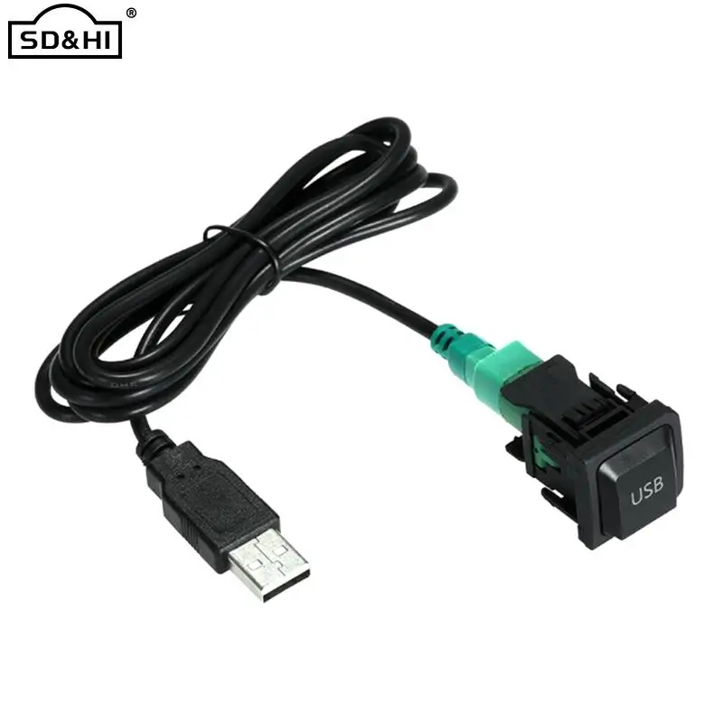 4-pin To USB Audio Socket DIY Car USB Adapter Audio USB Cable Switch For MK5 MK6 VI 5 6 
4-pin To USB Audio Socket DIY Car USB Adapter Audio USB Cable Switch For MK5 MK6 VI 5 6