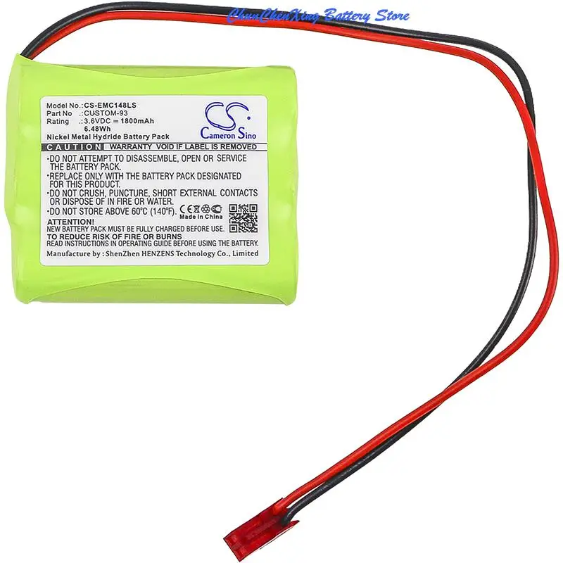 Аккумулятор Cameron Sino 1800 мАч для максимальной мощности 026-148, для Sure-lite LPX70RWH,SL026184, для NavLite NNYXSB, для Cooper LPZ70RWH
Аккумулятор Cameron Sino 1800 мАч для максимальной мощности 026-148, для Sure-lite LPX70RWH,SL026184, для NavLite NNYXSB, для Cooper LPZ70RWH