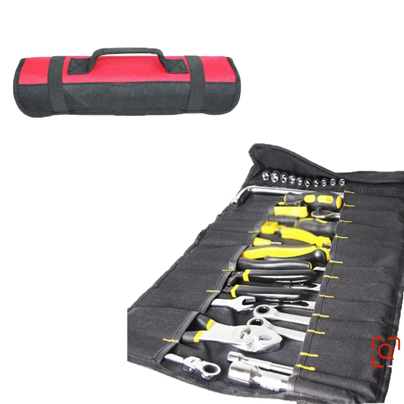 Roll Tool Bag Large Wrench Roll Up Portable Pouch Bag 22 Pockets Kit For Electricians Mechanics (Not Includ Tools) Storage Bag
Roll Tool Bag Large Wrench Roll Up Portable Pouch Bag 22 Pockets Kit For Electricians Mechanics (Not Includ Tools) Storage Bag
