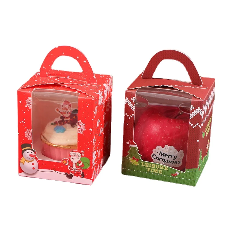 10/20pcs Merry Christmas Cupcake Gift Boxes 1/2/4/6 Muffin Dessert Baking Portable Packaging Box Christmas Supplies Party Decor
10/20pcs Merry Christmas Cupcake Gift Boxes 1/2/4/6 Muffin Dessert Baking Portable Packaging Box Christmas Supplies Party Decor