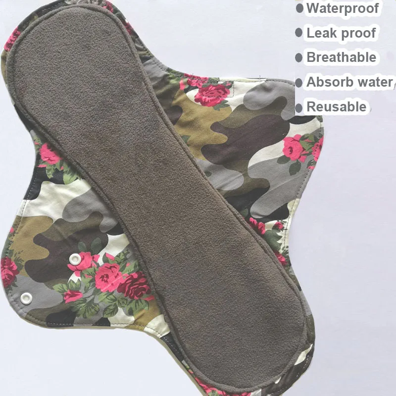300MM Bamboo Charcoal Cloth Menstrual Pads Sanitary Towel Reusable Waterproof Leakproof Incontinence Pad Absorbent Breathable
300MM Bamboo Charcoal Cloth Menstrual Pads Sanitary Towel Reusable Waterproof Leakproof Incontinence Pad Absorbent Breathable