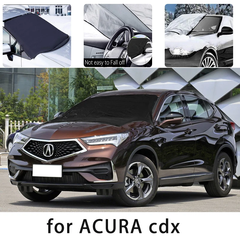 

Автомобильный Снежный чехол, передняя крышка для ACURA cdx, защита от снега, теплоизоляция, защита от солнца, ветра, мороза, автомобильные аксессуары
