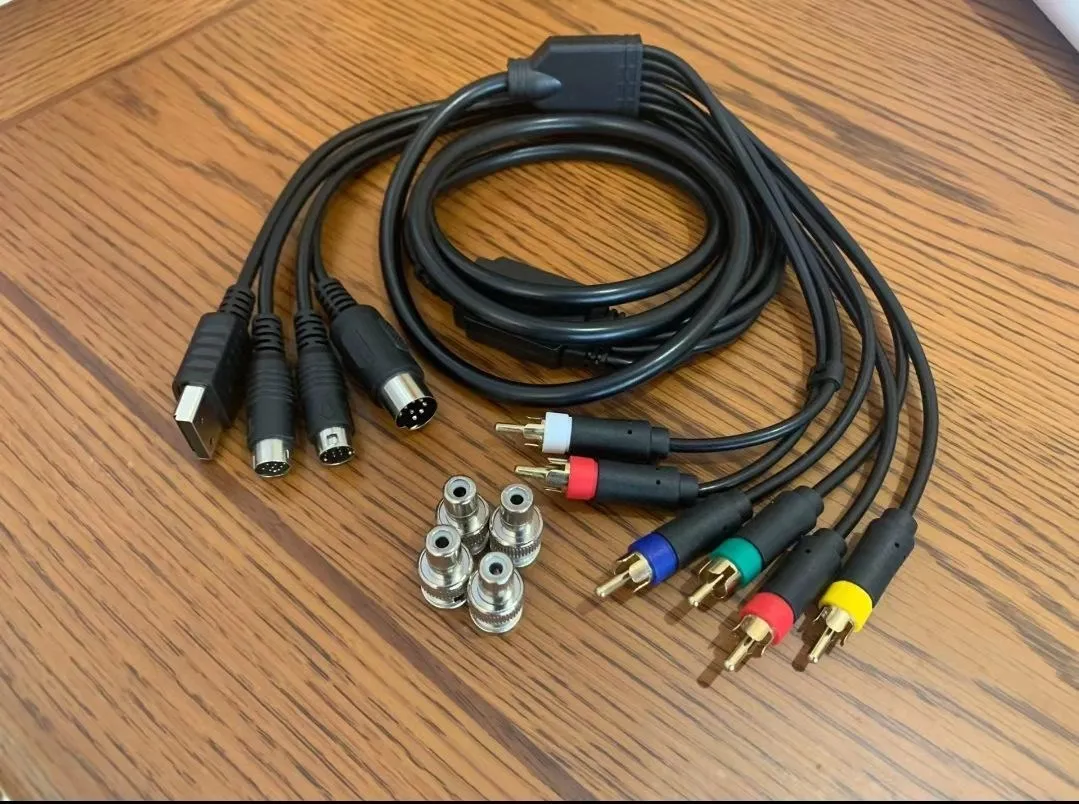 Аркадная игровая консоль Cbox 4 в 1, кабель RGBS/RGB, запасной кабель для цветного монитора, кабель для игровой консоли Sega MD/SS/ DC Dreamcast
Аркадная игровая консоль Cbox 4 в 1, кабель RGBS/RGB, запасной кабель для цветного монитора, кабель для игровой консоли Sega MD/SS/ DC Dreamcast