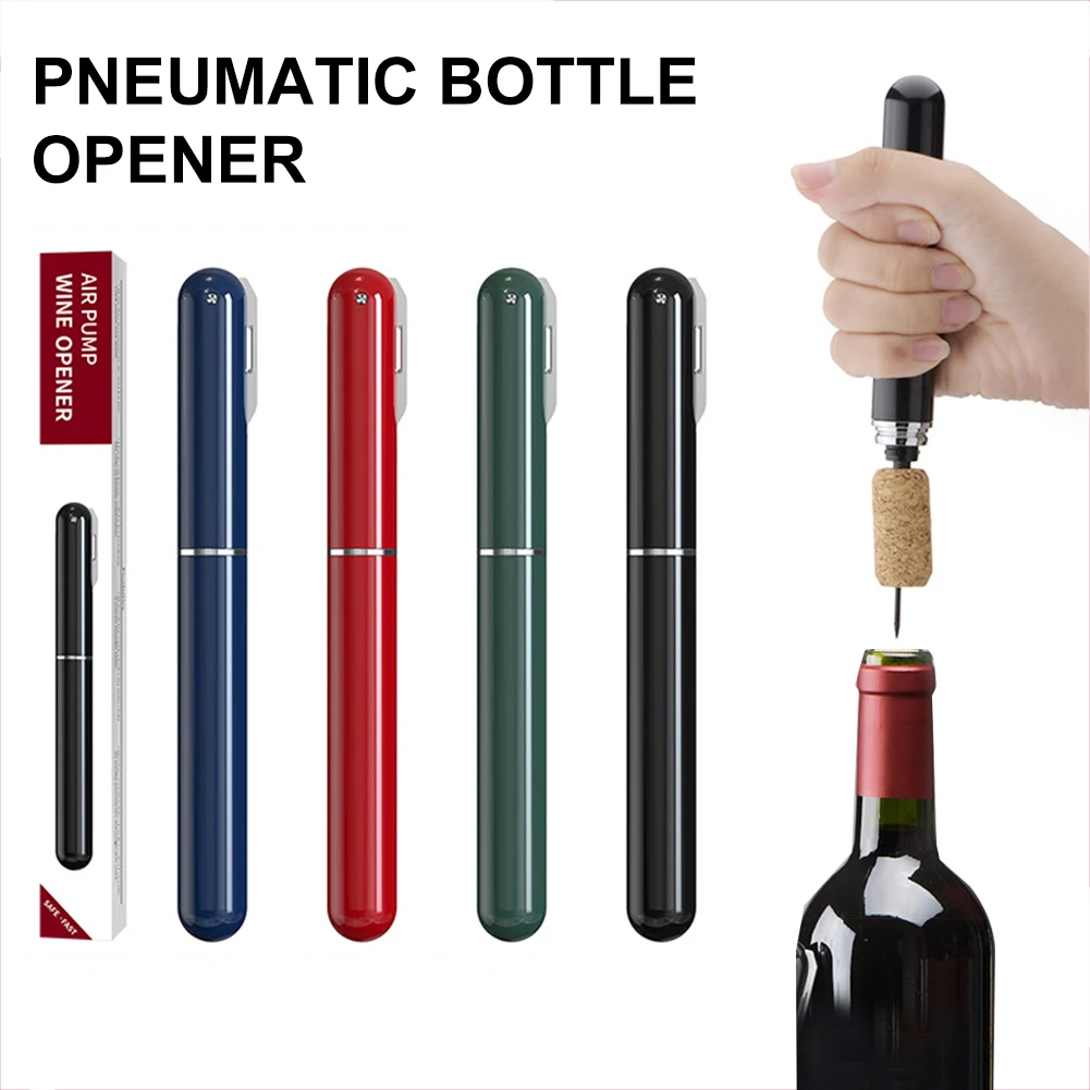 Portable Air Pump Wine Bottle Opener Air Pressure Pump Bottle Corkscrew Opener Tools Pin Cork Corkscrew Kitchen Bar Accessories
Portable Air Pump Wine Bottle Opener Air Pressure Pump Bottle Corkscrew Opener Tools Pin Cork Corkscrew Kitchen Bar Accessories