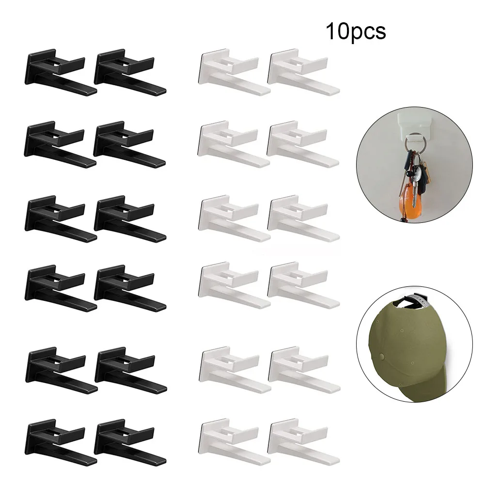 10pcs Adhesive Hat Racks For Wall-Minimalist Baseball Hooks Organizer Design Cap Capers Holder Wall Mount For Closet/Door
10pcs Adhesive Hat Racks For Wall-Minimalist Baseball Hooks Organizer Design Cap Capers Holder Wall Mount For Closet/Door