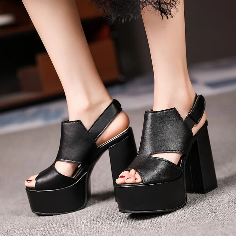 Summer Women Sandals 2022 Trend Luxury Platform Fish Mouth Elegant Party Fashion Super High Heel Chunky Heels Women Shoes
Summer Women Sandals 2022 Trend Luxury Platform Fish Mouth Elegant Party Fashion Super High Heel Chunky Heels Women Shoes